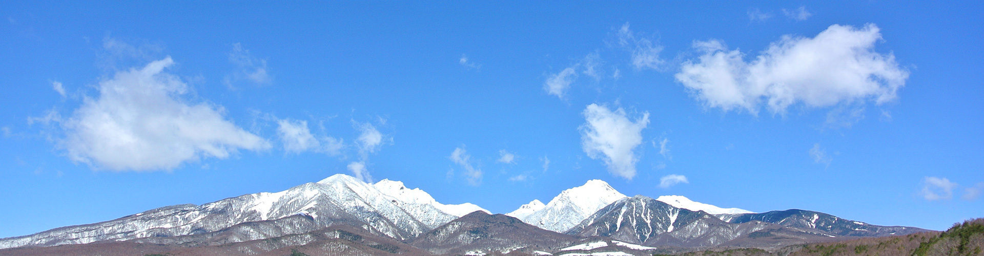 冬の八ヶ岳、山梨県北杜市清里高原